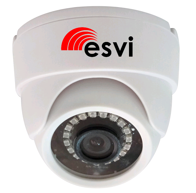 IP видеокамера ESVI EVC-DL-F20-A, 2.0Мп, f=3.6мм, аудио вход