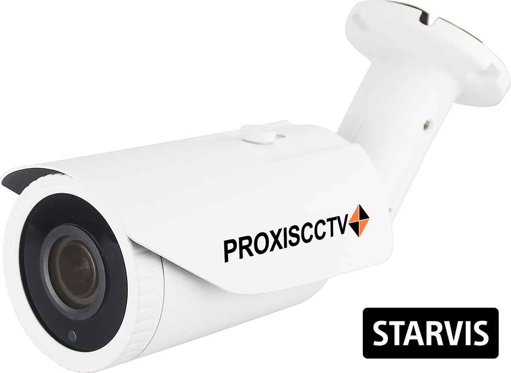 IP видеокамера PROXISCCTV PX-IP-ZM60-SL20-P/C, 2.0 Мп, f=2.8-12мм, POE, microSD