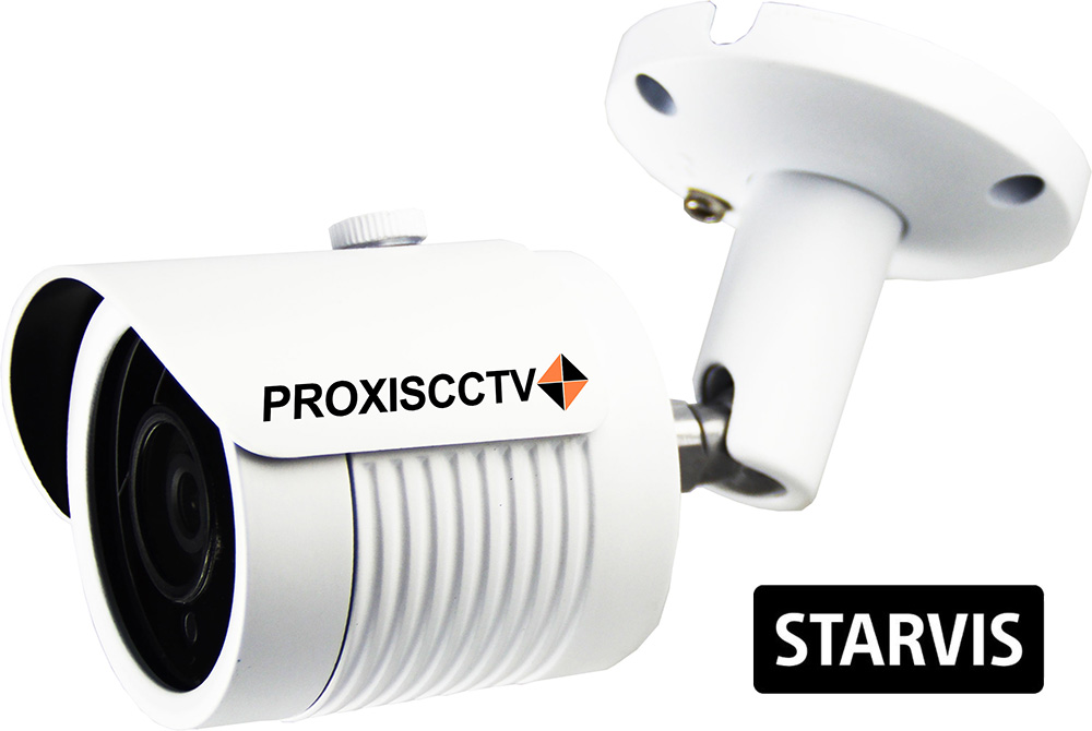 IP видеокамера PROXISCCTV PX-IP-BH30-SL20-P/C, 2.0Мп, f=2.8мм, POE, микро SD