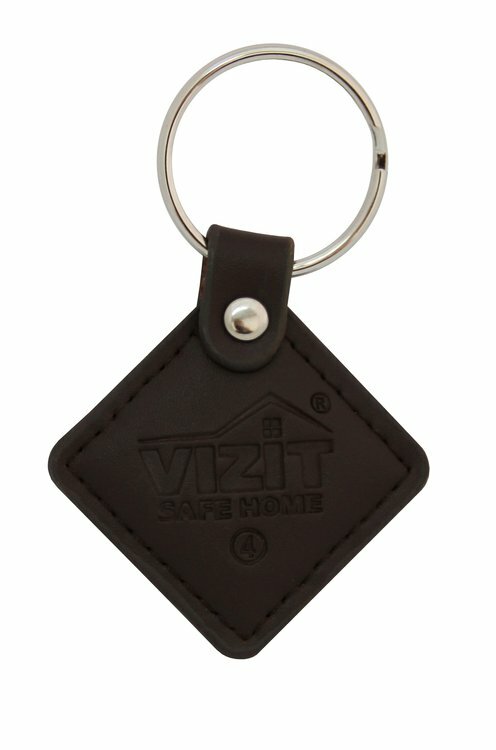 Бесконтактный брелок VIZIT-RF3.2-brown