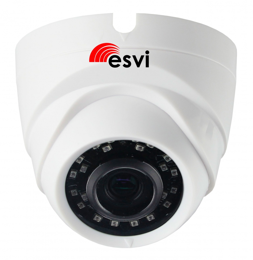IP видеокамера ESVI EVC-DL-S20-P/A/C, 2.0Мп, f=2.8мм, POE, microSD, аудио вход