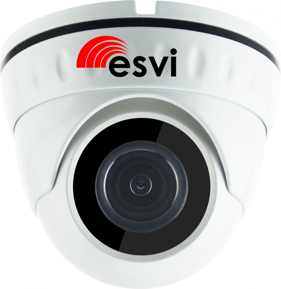IP видеокамера ESVI EVC-DN-F21-A, 2.0Мп*20к/с, f=3.6мм, аудио вход