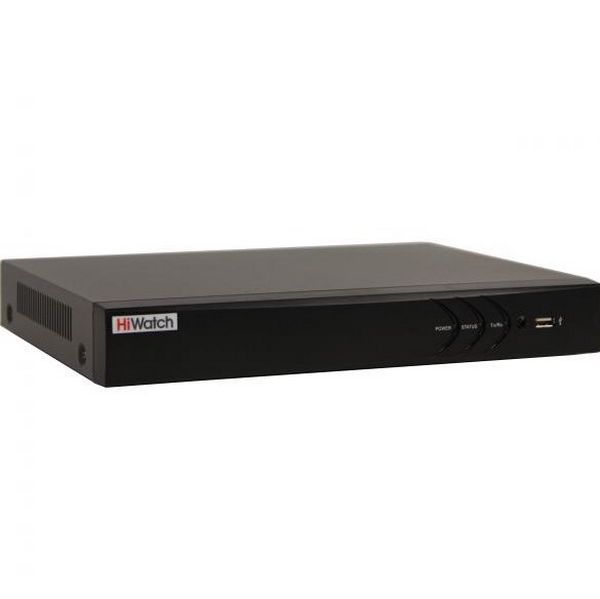 Гибридный 8-канальный 4К видеорегистратор 5 в 1 HiWatch DS-H208UP